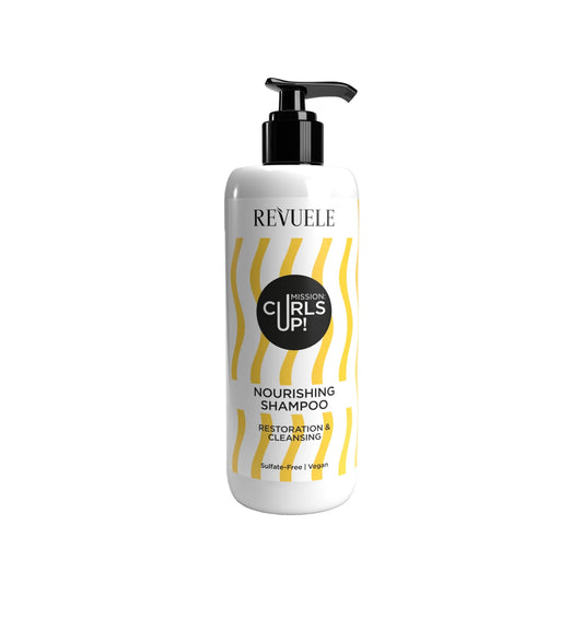 REVUELE Mission: Curls up! Nourishing Shampoo-400ml