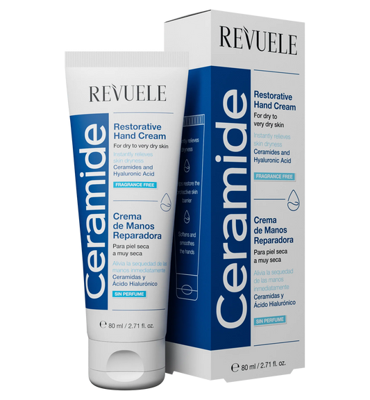 REVUELE CERAMIDE RESTORATIVE HAND CREAM-80ml